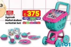 MGS OYUNCAK MARKET ARABASI VE MUTFAK SETİ